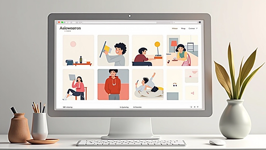 Website de portfólio responsivo para ilustrador